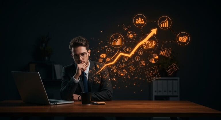 Empleado transformándose en emprendedor en LATAM con guía práctica de emprendimiento y gestión financiera para startups.