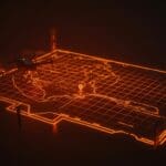 Drone cerca de zonas de no volar impuestas por la FAA alrededor de operaciones ICE y DHS, simbolizando la regulación y seguridad aérea en tecnología UAV.