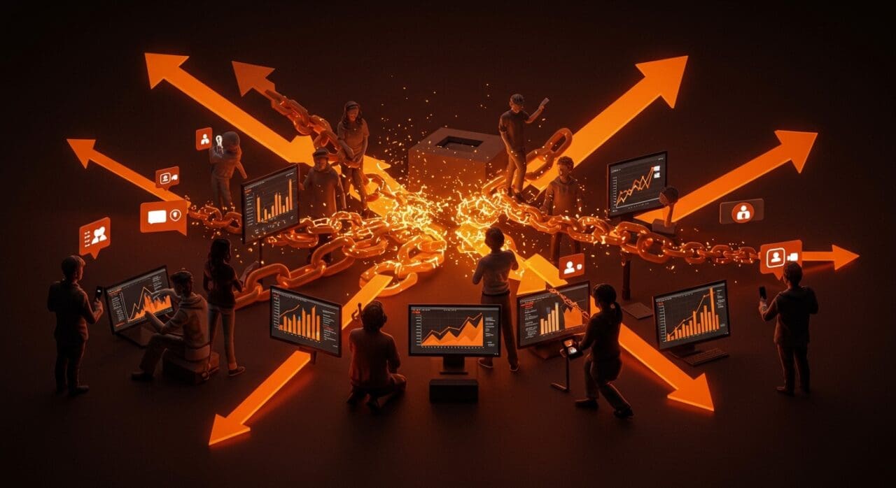 Ciudadanos participando en activismo y boicot digital impactando economía y startups antes de elecciones.