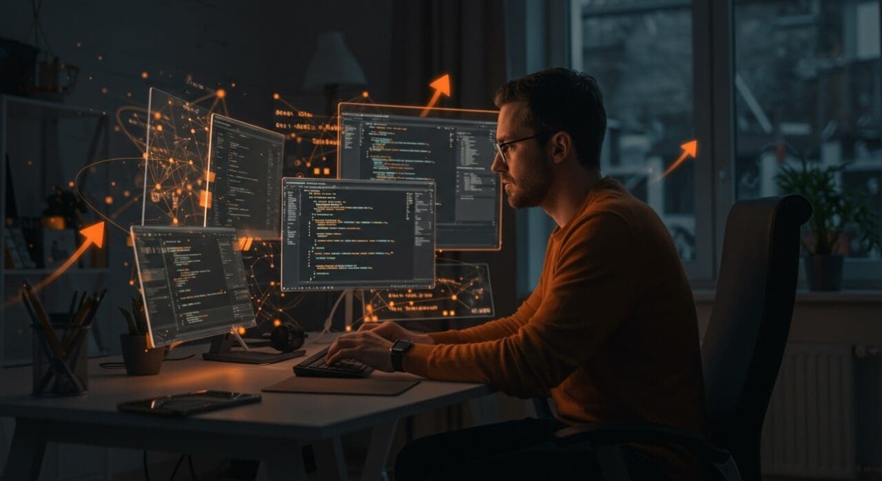 Ingeniero backend remoto trabajando en tecnología para adultos mayores en startup GoGoGrandparent con impacto social y crecimiento profesional.