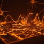 Economía dinámica en GTA 6 representada con mercado reactivo e IA en un entorno digital open-world, destacando innovación tecnológica.