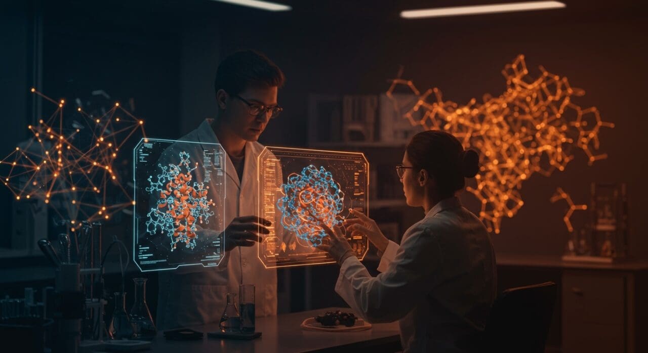 Innovación en IA aplicada al descubrimiento de fármacos con modelos AlphaFold en startups biotech.