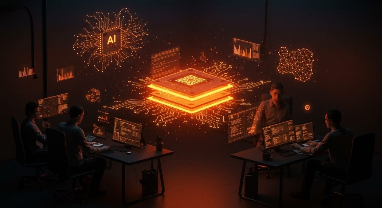 Herramienta open source Intent Layer mostrando agentes IA mejorando análisis de código mediante ingeniería de contexto en un entorno tecnológico.