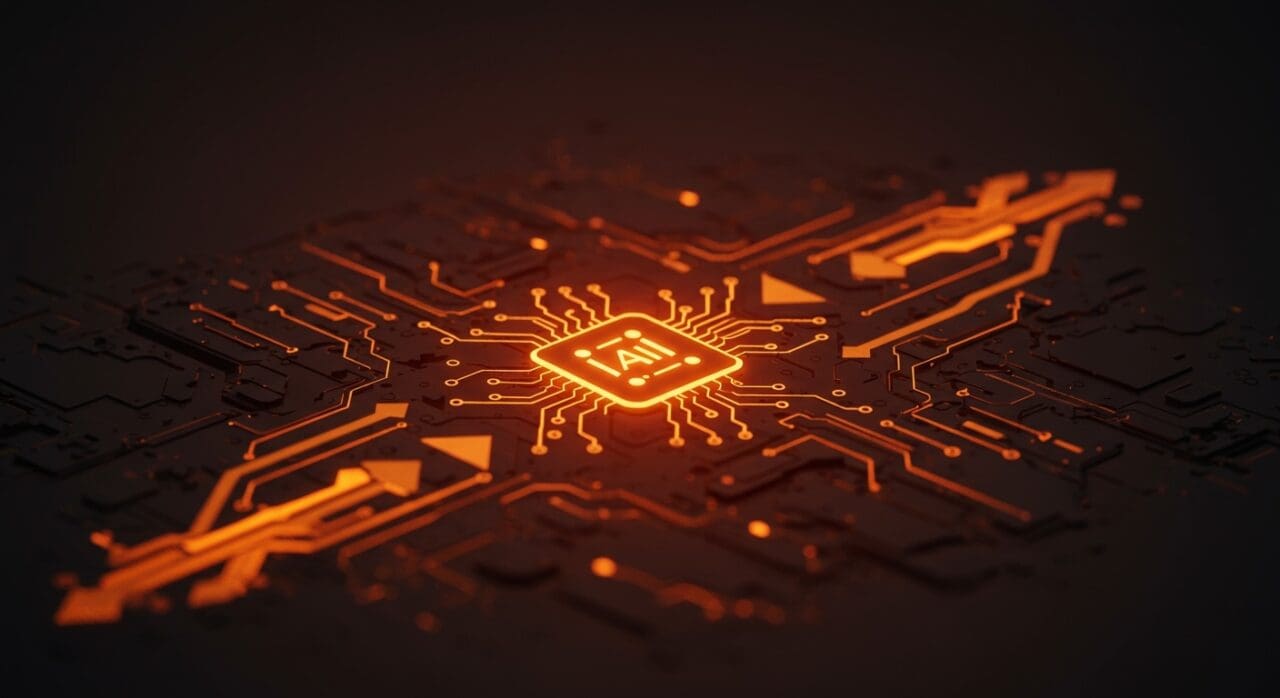 Modelos pequeños de IA destacados en visual digital con distilación multi-profesor y conexiones abstractas representando IA aplicada eficiente y personalizada en LinkedIn.