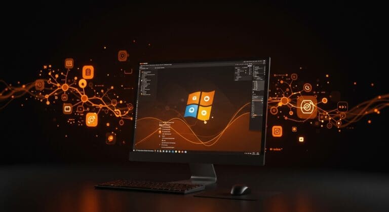 Entorno de escritorio Windows 8 recreado en Linux bajo Wayland con enfoque en personalización y open source.