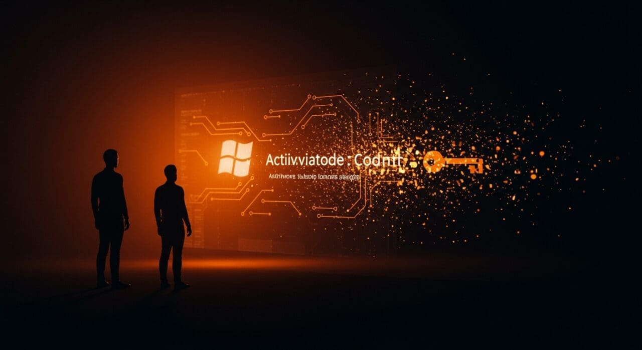 Activación offline eliminada en Windows 11 y 10, representada por profesionales de IT confrontando cambios tecnológicos en software y mercado.