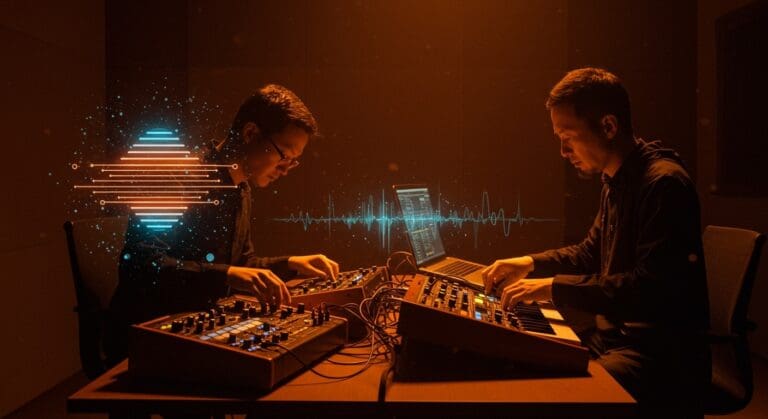 Innovación tecnológica en hardware musical con microtuning y creatividad en sintetizadores inspirada en Aphex Twin y Tatsuya Takahashi.