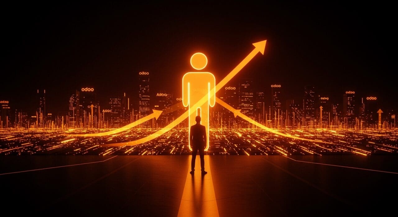Valoración de Odoo alcanzando 7.000 millones de euros tras inversión de General Atlantic impulsando el ecosistema SaaS en Europa.