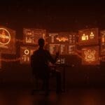 Uso de Palantir por ICE para análisis de datos de Medicaid, ilustrando la vigilancia y las preocupaciones sobre privacidad en tecnología gubernamental.