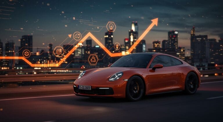 Porsche lidera en Europa 2025 con más autos electrificados destacando la movilidad sostenible y la estrategia corporativa en el mercado automotriz.