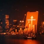 Crecimiento de la red social UpScrolled en descargas tras cambios en TikTok, destacando tendencias del mercado móvil y startups tecnológicas.