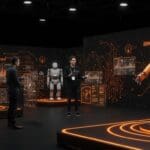 Robots innovadores presentados en CES 2026 destacando tendencias tecnológicas y avances en startups de robótica.