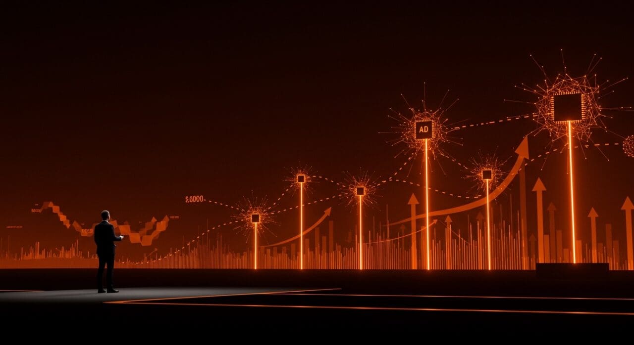 Satya Nadella en Davos 2024 destacando tendencias de inteligencia artificial y mercado tecnológico para startups LATAM.