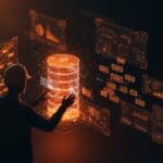 Ilustración conceptual de soft delete en PostgreSQL mostrando desafíos técnicos y alternativas prácticas para software SaaS con arquitectura moderna.