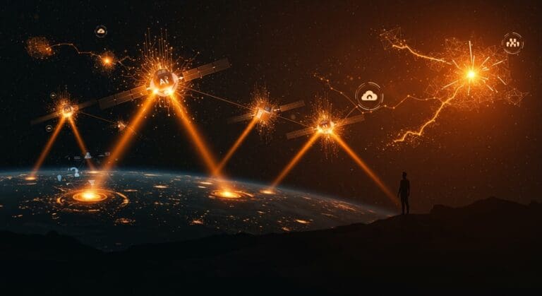 Satélites solares de SpaceX actuando como centros de datos de inteligencia artificial impactando la innovación tecnológica en LATAM.