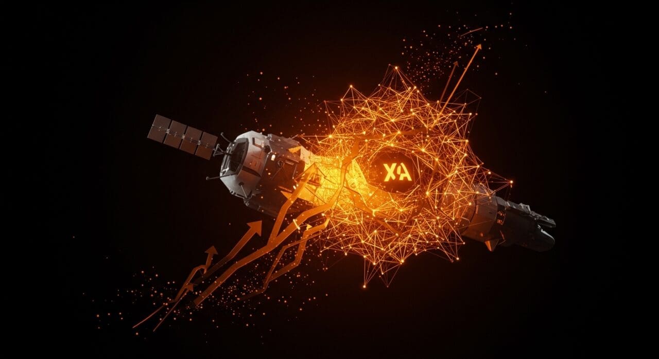 Fusión de SpaceX y xAI integrando inteligencia artificial y tecnología satelital para impulsar innovación en el ecosistema startup.