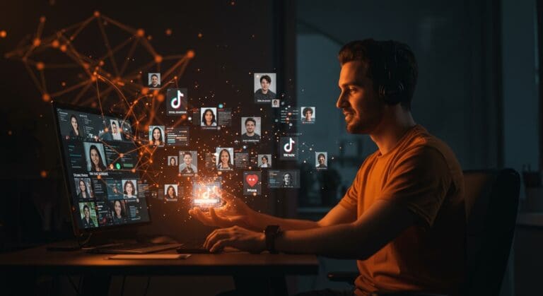 Startup argentina gestionando influencers con inteligencia artificial e impulsando campañas de marketing digital en TikTok y Meta en Latinoamérica.