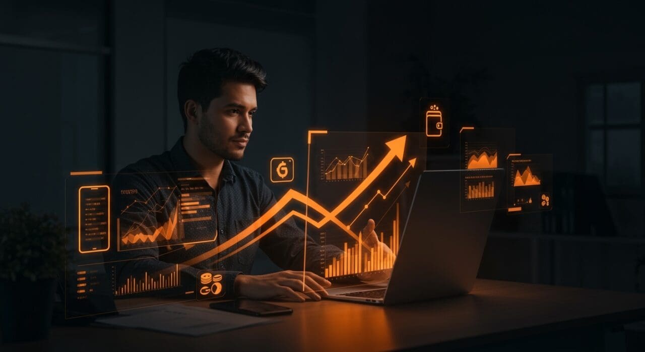 Founder de startup fintech gestionando finanzas para un modelo rentable y sostenible con innovación en LATAM.