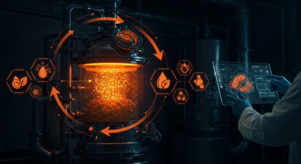 Startup estonia transformando residuos industriales en grasas microbianas sostenibles usando biotecnología y economía circular.