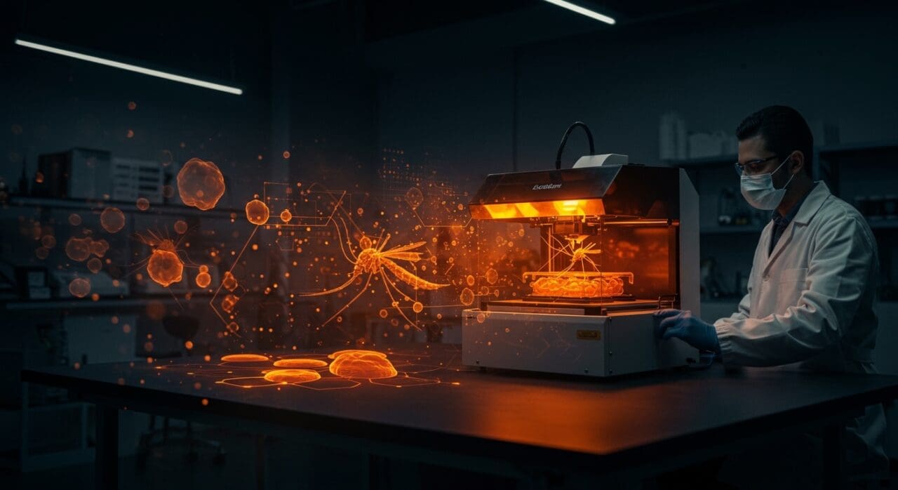 Innovadora tecnología 3D en startup de Tocantins para combatir el Aedes aegypti y fortalecer la salud pública.