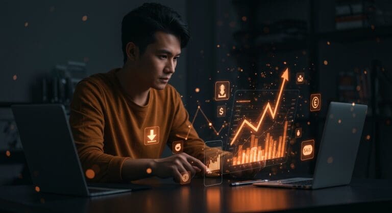 Tendencias en descargas y gasto en apps móviles 2025 con foco en monetización y crecimiento para founders tech.