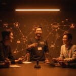 Comunidad tech exclusiva para fundadores de startups, mostrando networking, mentoría y oportunidades en TNW Council.