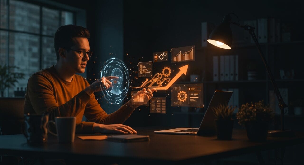 Interacción de voz con la IA en Todoist para gestión eficiente de tareas en startups tecnológicas.