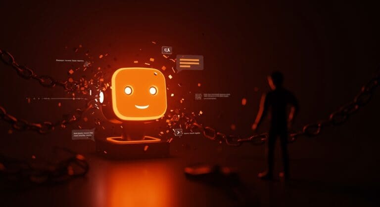 Vulnerabilidades en chatbot IA de Eurostar ilustradas con metáforas visuales de seguridad y protección para founders en productos digitales.