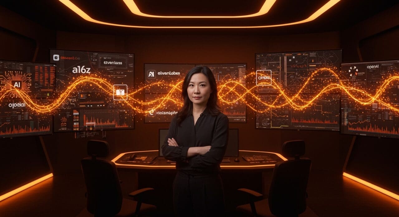 Jennifer Li liderando una inversión de $1.7B en infraestructura de inteligencia artificial con ecosistema de startups IA y fondos venture capital a16z.