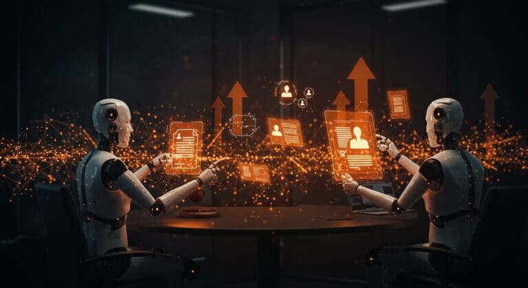 Agentes AI colaborando en la automatización legal con tecnología Opus 4.6 en un entorno legaltech para startups.