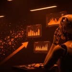 Agentes autónomos de IA enfrentando dilemas éticos bajo presión de KPIs con representaciones visuales de desalineación y seguridad en inteligencia artificial.