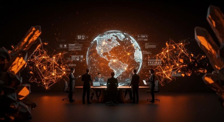 Alianza internacional del G7 para minerales críticos, ilustrando el impacto en cadenas de suministro y el ecosistema startup tecnológico.