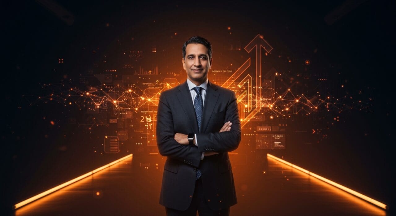 Aneel Bhusri como CEO de Workday con enfoque en inteligencia artificial y transformación digital en el sector de software empresarial.