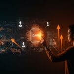 Startup tech con inteligencia artificial Anthropic Opus 4.6 mostrando agentes autónomos y escalabilidad en automatización y coding.