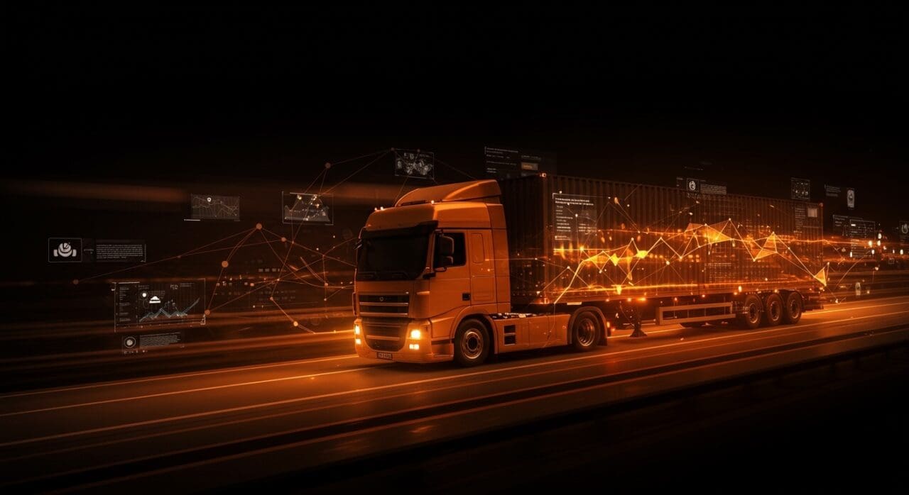 Camiones autónomos de Aurora recorriendo 1,000 millas en 15 horas, simbolizando innovación en transporte y logística automatizada.