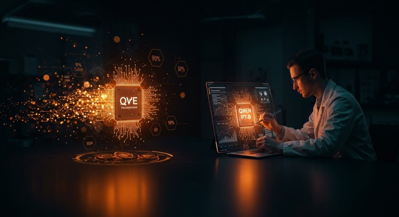 Modelo de lenguaje pequeño Qwen 4B superando a GPT-4 en eficiencia y costo, optimización para startups AI.