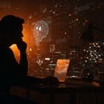 Founder tecnológico reflexionando sobre el impacto de la IA en el desarrollo de software y el pensamiento profundo en startups.