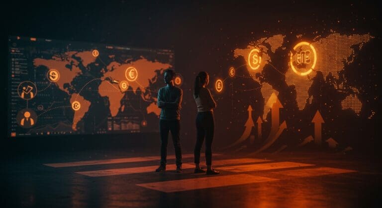 Cofundadores de Farcaster pivotando hacia pagos internacionales con stablecoins en Tempo, destacando innovación fintech y blockchain.