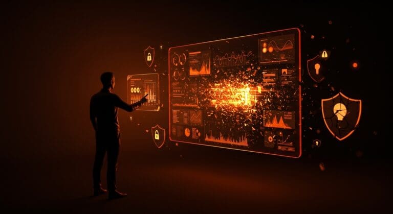 Data breach en farmacia india mostrando vulnerabilidades de ciberseguridad en dashboards con datos expuestos de clientes en healthtech.
