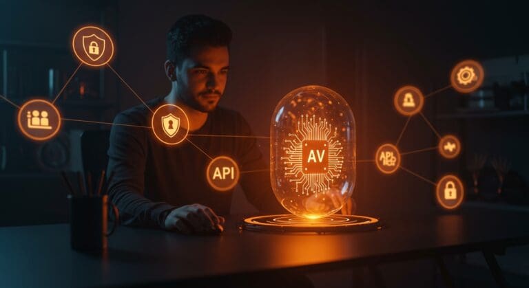 Deno Sandbox ejecutando código IA de forma segura y escalable con microVMs y control total de red para automatización y protección de API keys.