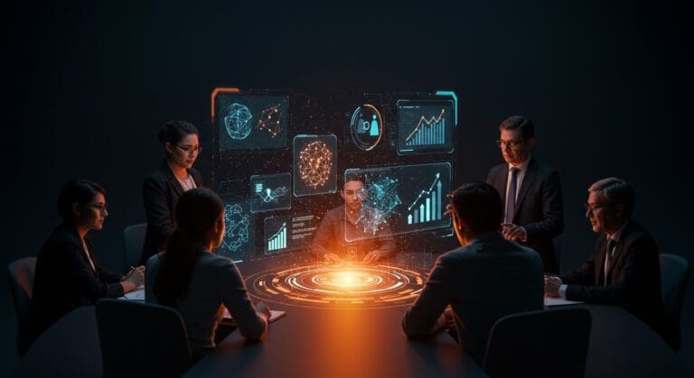 Colaboración de expertos en innovación digital y deep tech en Chile, enfrentando desafíos tecnológicos para Minciencia 2026.