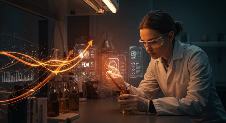 Startup foodtech innovadora desarrollando colorantes naturales bajo nueva regulación FDA sin colores artificiales.