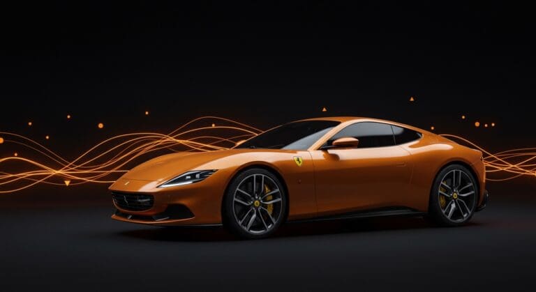 Ferrari Luce eléctrico de lujo diseñado por Jony Ive destacando innovación en movilidad eléctrica y diseño automotriz.