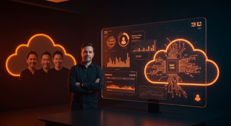 Sam Blond presenta Monaco, CRM con inteligencia artificial respaldado por Collison y Garry Tan, revolucionando ventas y desafiando a Salesforce.