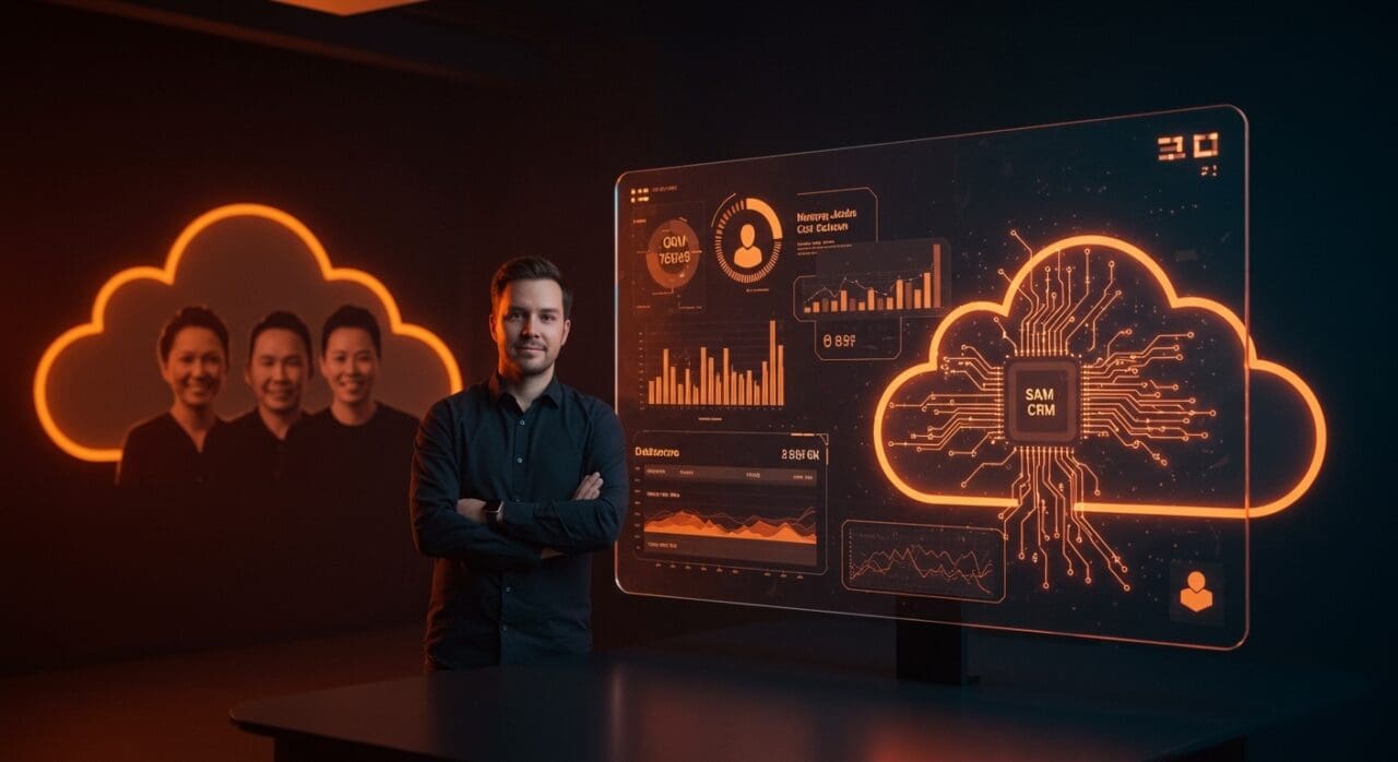 Sam Blond presenta Monaco, CRM con inteligencia artificial respaldado por Collison y Garry Tan, revolucionando ventas y desafiando a Salesforce.