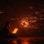 Fundador contemplando la degradación silenciosa del buen código acelerado por agentes de IA en desarrollo de software en 2026.