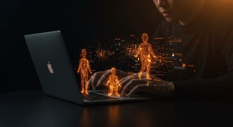 Fundador tecnológico usando agentes IA para automatizar desarrollo y escalar startups con la Codex app en MacOS.