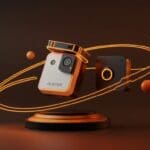 Sensor unificado de lidar y visión para IA mostrando la consolidación tecnológica de Ouster y StereoLabs en automatización física.