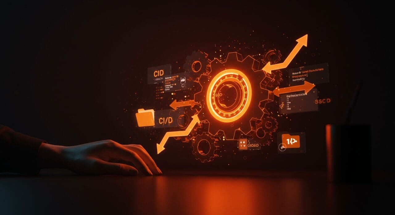 Automatización dev eficiente con Rust reemplazando pre-commit en un entorno de CI/CD para startups.