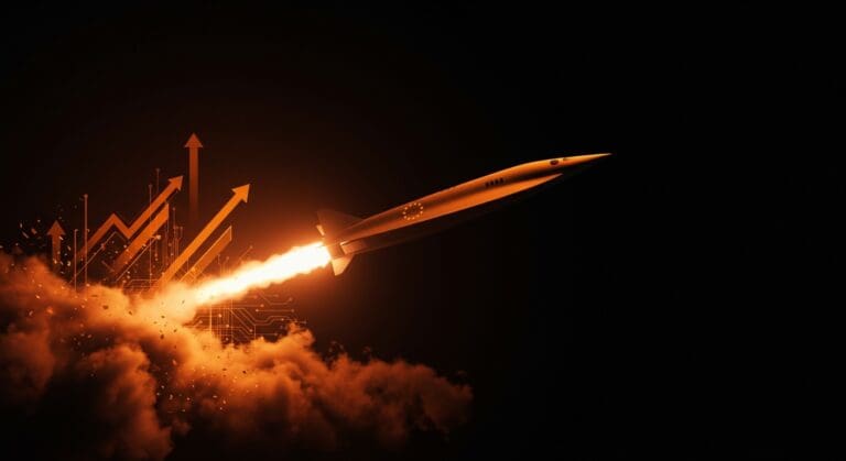 Misil hipersónico europeo privado alcanzando Mach 6, simbolizando innovación tecnológica en defensa y soberanía tecnológica.